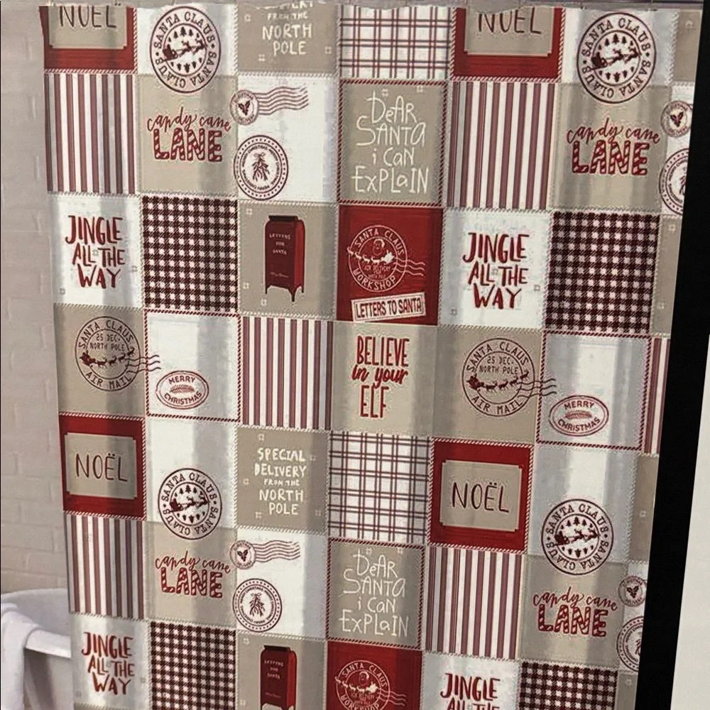 NIB MACY'S Idea Nuova LETTERS FOR SANTA 17-Piece CHRISTMAS Holiday Bath Set